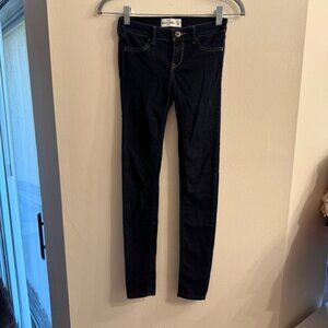 Abercrombie Kids Youth Girls Dark Blue Skinny Jean Jeggings Size 16 Slim